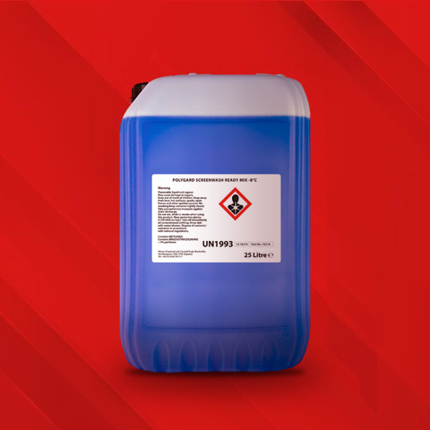Mplus Screenwash 5L Empty Label